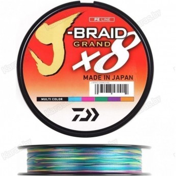 Шнур DAIWA J-BRAID GRAND X8E 300М 0,10ММ MULTI COLOR Шнур DAIWA J-BRAID GRAND X8E 300М 0,10ММ MULTI COLOR