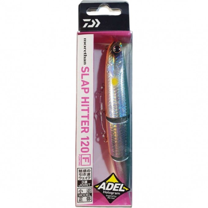 Воблер DAIWA MORETHAN SLAP HITTER120F ADEL EMERALD AYU 07401928
