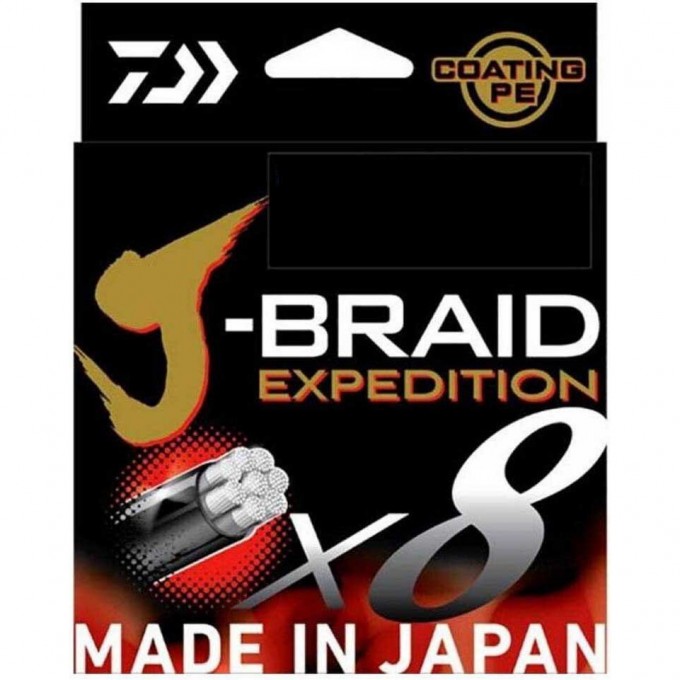 Леска DAIWA J-BRAID EXPEDITION×8E 0.13mm-150m SMASH ORANGE 12550-013