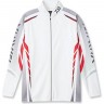 Рыболовная рубашка DAIWA Polo long sleeve Wicksensor DE-7504 White 4XL 4960652944274